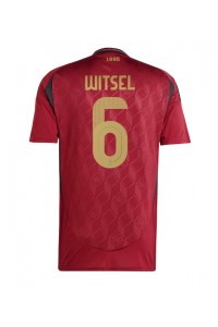 België Axel Witsel #6 Voetbaltruitje Thuis tenue EK 2024 Korte Mouw